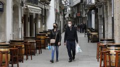 Viveiro es uno de los concellos que pasa a nivel medio 