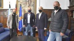 Baltar, con la directiva del Liceo