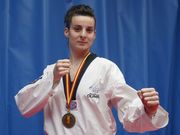 L�a Pi�eiro logr� el domingo la medalla de plata en Agadir. 