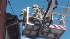 Los bomberos atienden una incidencia en Oviedo