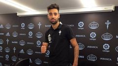 Brais M�ndez, feliz tras su primera convocatoria con la selecci�n espa�ola absoluta
