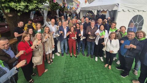 Inauguración de la 54 edición de la Festa do Peixe de Bande.