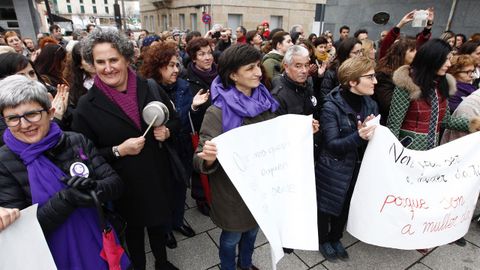 Huelga del 8-M en Vigo