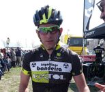 Javi Busto esperaba obtener mejores resultados en la carrera.