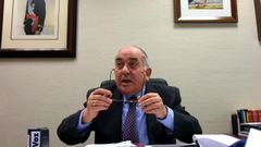 Jos� Luis Souto, jefe provincial de Tr�fico en Lugo durante once a�os. 