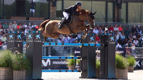 Iv�n Serrano, ganador del Trofeo Caixabank en Casas Novas.