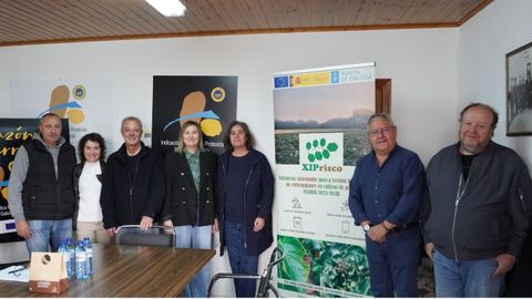 Participantes en la reuni&oacute;n para analizar el proyecto XIPrisco, en la que colabora la IXP Pataca de Galicia.