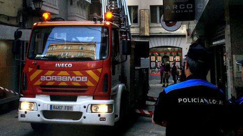 Imagen de archivo de una intervención de los bomberos