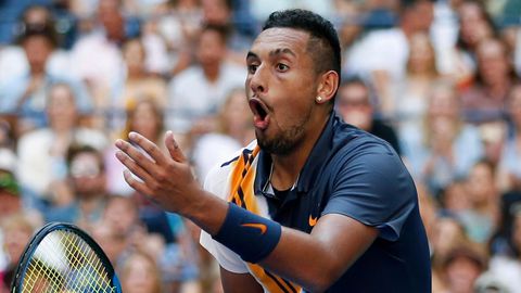 El tenista australiano Nick Kyrgios