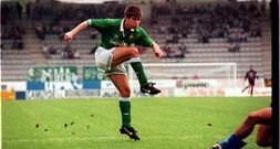 Juanito, jugador en la temporada 95-96, en Segunda B