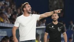 Borja Fern�ndez en el partido en Ponferrada