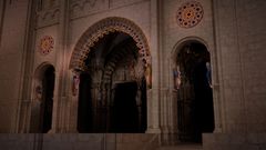 Reconstruccin del Prtico de la Gloria de la Catedral de Santiago