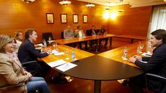 Feijoo y Quintana se re�nen con los sindicatos l�cteos