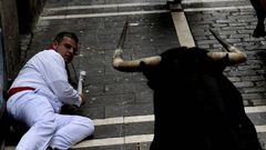 El primer encierro de los Sanfermines