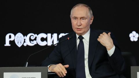 El presidente ruso, Vladimir Putin