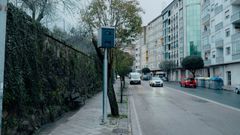 El Concello instal� siete radares fijos (en la imagen, el de Eulogio G�mez Franqueira).