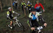 Los participantes tuvieron que hacer frente a un tramo muy duro en la primera parte del recorrido.