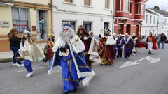 Visita de los Reyes Magos a Parga