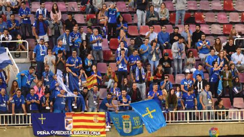 Oviedistas en el Miniestadi