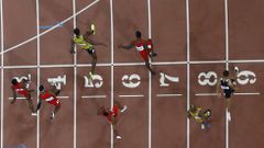 Final masculina de 100 metros lisos