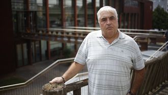 Julio D�az, presidente del sindicato de profesores ANPE que abandona el cargo en enero del 2026