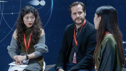 Brais Revalder&iacute;a en el Festival Internacional de Cine de Beijing.