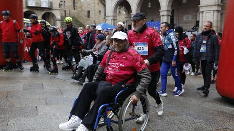 A carreira ti�a un circuito inclusivo de un quil�metro