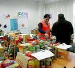 Cruz Roja entreg� vales de alimentos a 405 personas.