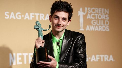 Timothée Chalamet, mejor actor para el Sindicato de Actores de Holywood
