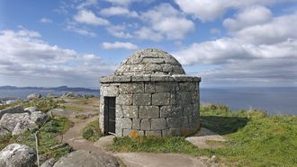 El santuario de O Facho, en la Costa da Vela.