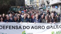 Manifestaci�n celebrada el pasado martes en Lugo