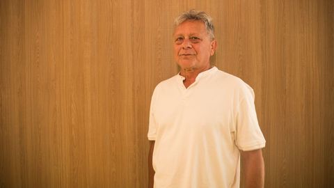 Francisco Javier Vilas, paciente de la Asociación Española contra el Cáncer
