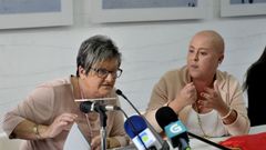 Foto de archivo de Mariela Aguilar cuando, en su condición de presidenta de la mesa de edad por ser la persona más longeva, decidió suspender el pleno de la moción de censura contra el BNG
