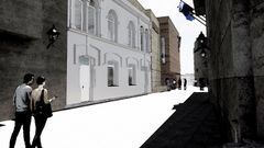 Proyecto del Arzobispado para el Martillo de Santa Ana de Oviedo