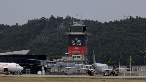 Imagen de archivo del aeropuerto de Alvedro