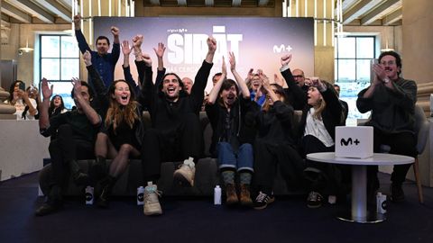 Oliver Laxe y todo su equipo de la pel�cula��Sir�t� celebran las dos nominaciones a mejor pel�cula extranjera y mejor sonido en los Premios �scar