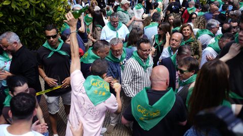 Miles de personas se han dado cita este domingo en el Bulevar de la Sidra de Oviedo con motivo de la 25 edici�n de la �Preba de la Sidra�