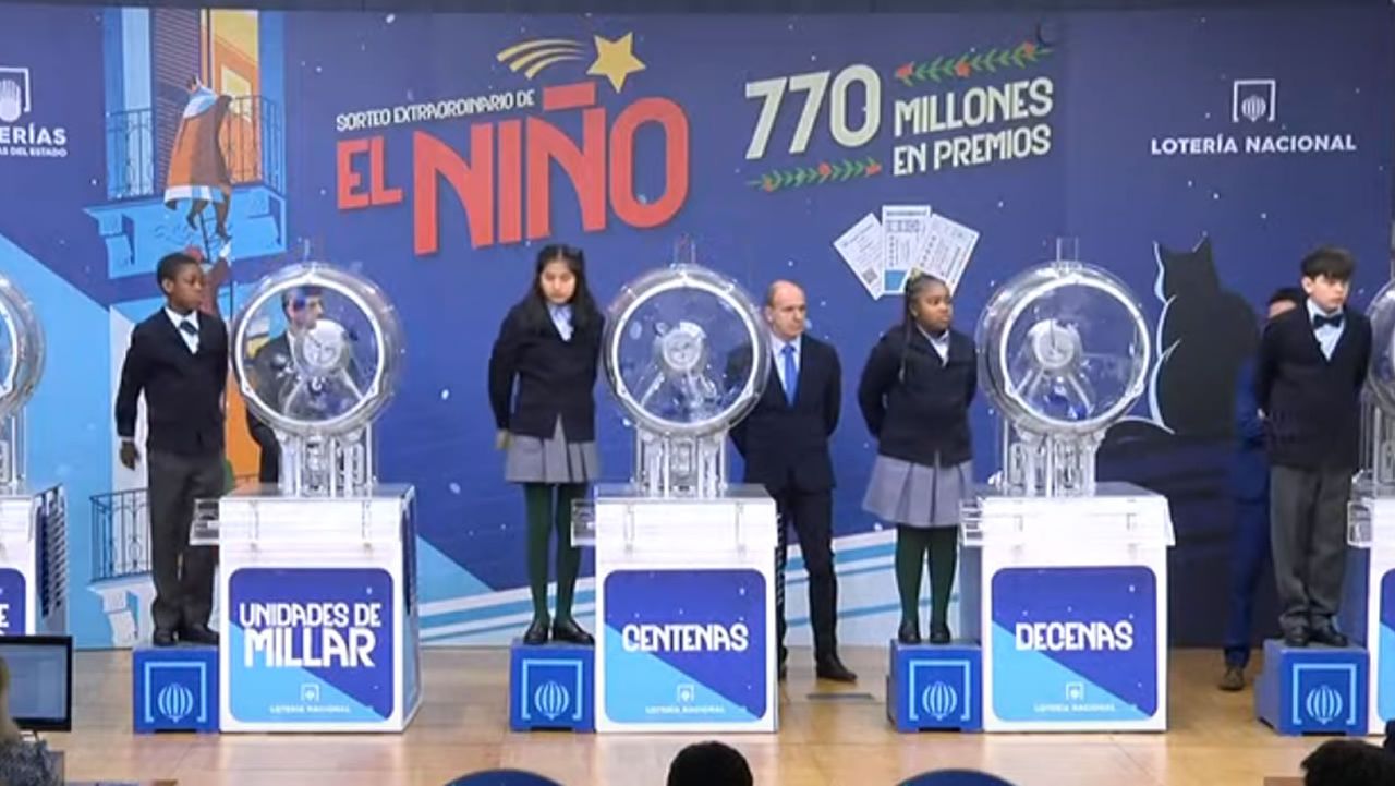 El sorteo del Niño reparte 3,5 millones en Galicia entre el primer y el