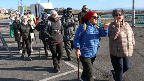 Milla y andaina solidaria Hero�nas de S�lvora en Agui�o