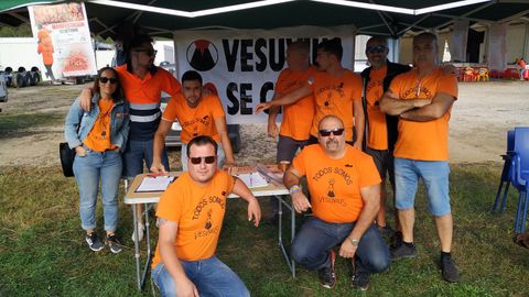 Protesta de los trabajadores de Vesuvius