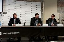 Manuel Lago, Julio Abalde y V�ctor Manuel Carneiro fueron los encargados de presentar el curso.