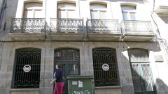 El edificio, en una imagen de archivo, est� ubicado en el n�mero 57 de la calle de Caldas de Reis