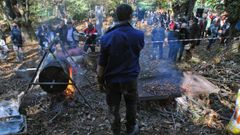 Un aspecto de la ltima edicin de la Festa da Castaa do Courel, celebrada en Folgoso