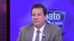 Fernando Paz (Vox) durante una intervenci�n televisiva
