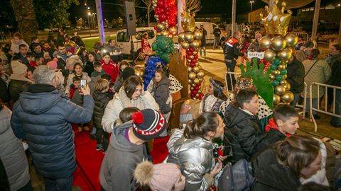 Los Reyes Magos en Porto do Son.