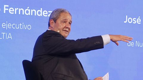 Tino Fern�ndez, presidente de Altia, en un acto en el Museo Santiago Rey Fern�ndez-Latorre