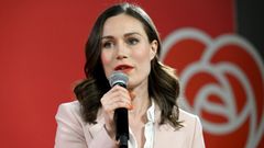 La ex primera ministra de Finlandia, Sanna Marin, en una imagen de archivo.