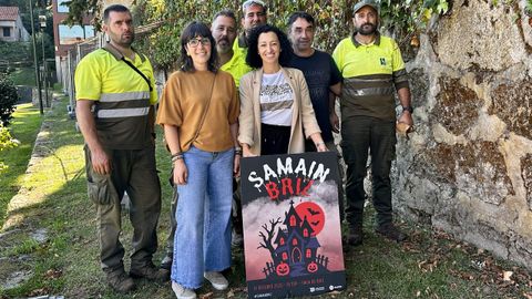 Presentaci�n del Sama�n de Briz, en Mar�n