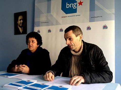 Maribel Ruiz y Xos� Magari�os ofrecieron ayer una rueda de prensa.