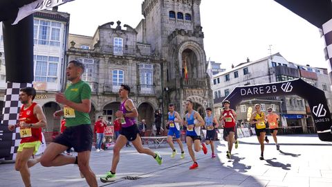 La carrera transcurri&oacute; por las calles m&aacute;s c&eacute;ntricas de O Porri&ntilde;o.